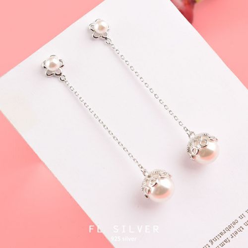 Boucles d'oreilles pendantes Femme FREEDOM S LIGHT Argentée - Ref 3097849