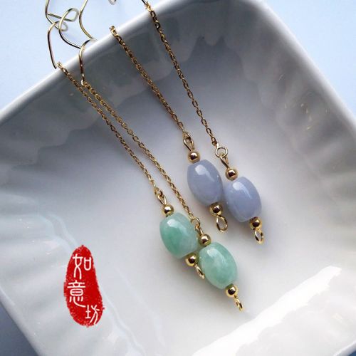 Boucles d'oreilles pendantes Femme en Matiere mixte - Ref 3097850