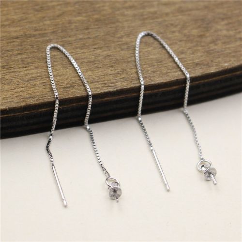 Boucles d'oreilles pendantes Femme Argentée - Ref 3097869