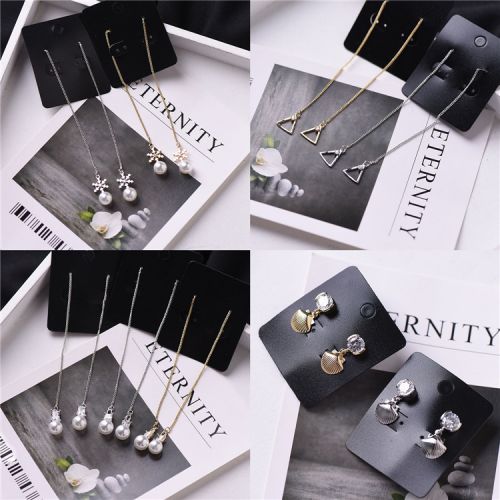 Boucles d'oreilles pendantes Femme en Alliage argent plaque or - Ref 3097885