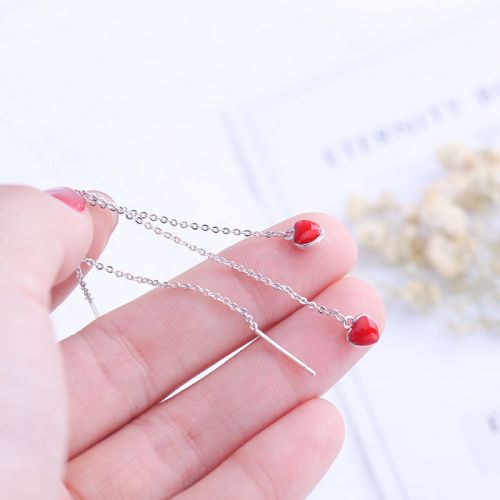 Boucles d'oreilles pendantes Femme Argentée - Ref 3097894