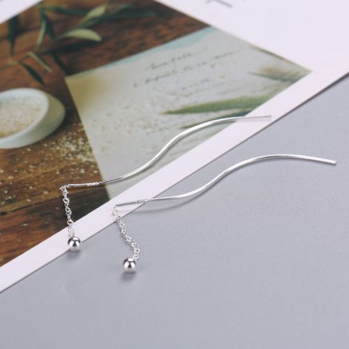 Boucles d'oreilles pendantes Femme Argentée - Ref 3097918