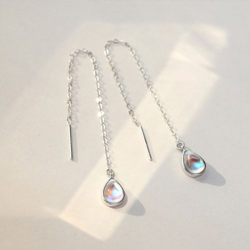 Boucles d'oreilles pendantes Femme Argentée - Ref 3097946