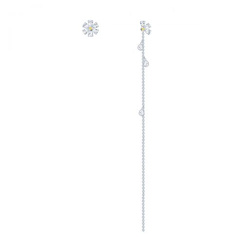 Boucles d'oreilles pendantes LOUP en Alliage argent plaque or - Ref 3098006
