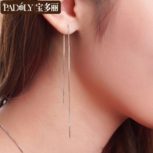 Boucles d'oreilles pendantes Femme Argentée - Ref 3098013