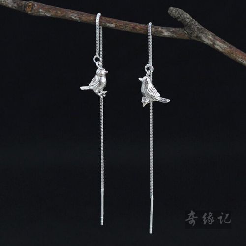 Boucles d'oreilles pendantes Femme Argentée - Ref 3098074