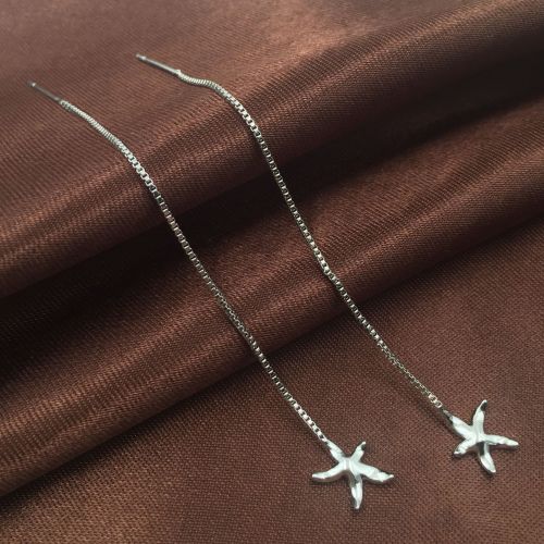 Boucles d'oreilles pendantes Femme Argentée - Ref 3098095
