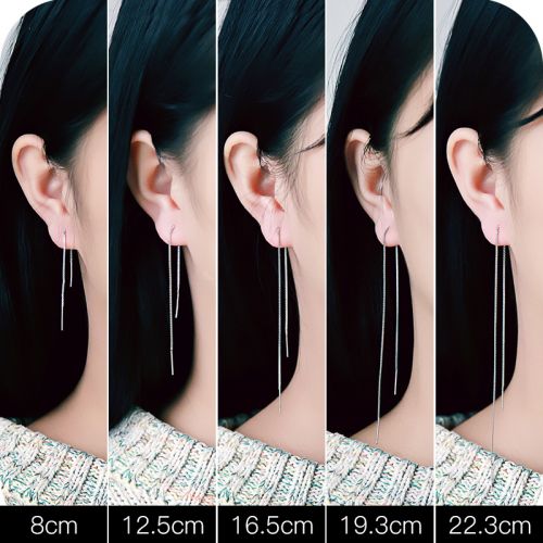 Boucles d'oreilles pendantes Femme en Alliage argent plaque or - Ref 3098102