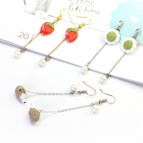 Boucles d'oreilles pendantes Femme - Ref 3098106