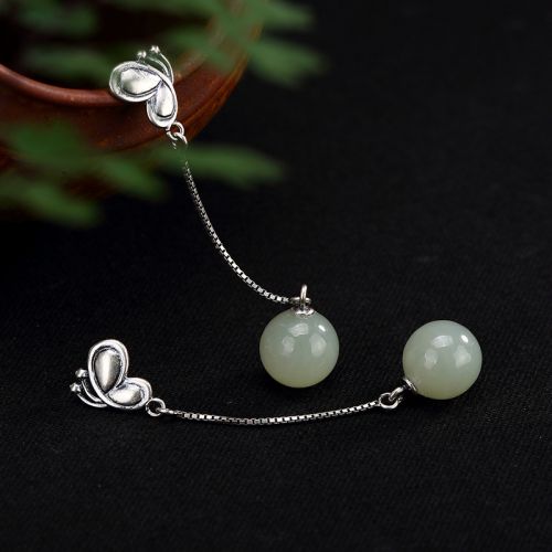 Boucles d'oreilles pendantes Femme Argentée - Ref 3098184