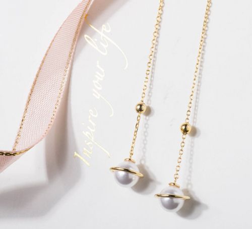 Boucles d'oreilles pendantes Femme Argentée - Ref 3098203