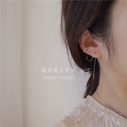 Boucles d'oreilles pendantes Femme Argentée - Ref 3098209