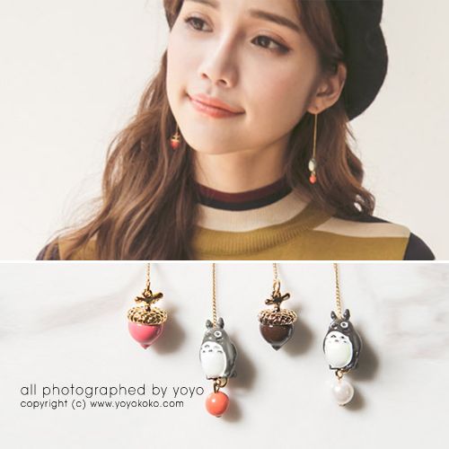 Boucles d'oreilles pendantes YOYOKOKO - Ref 3098214