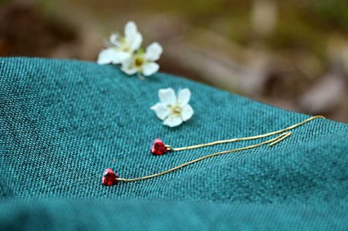 Boucles d'oreilles pendantes Argentée - Ref 3098216