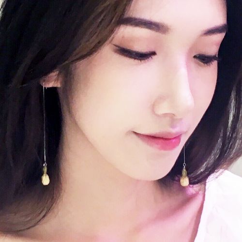Boucles d'oreilles pendantes Femme Argentée - Ref 3098233