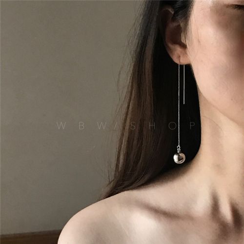 Boucles d'oreilles pendantes Femme en Alliage argent plaque or - Ref 3098240