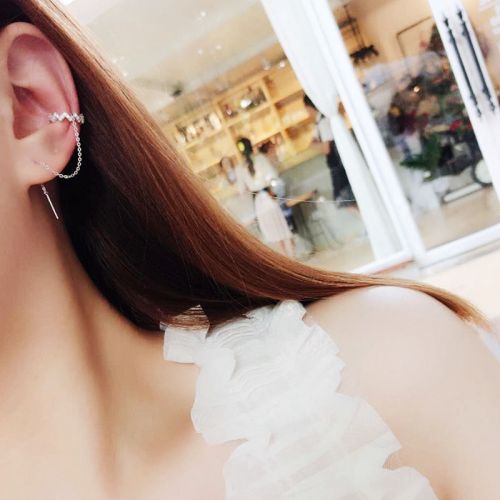 Boucles d'oreilles pendantes Femme Argentée - Ref 3098252