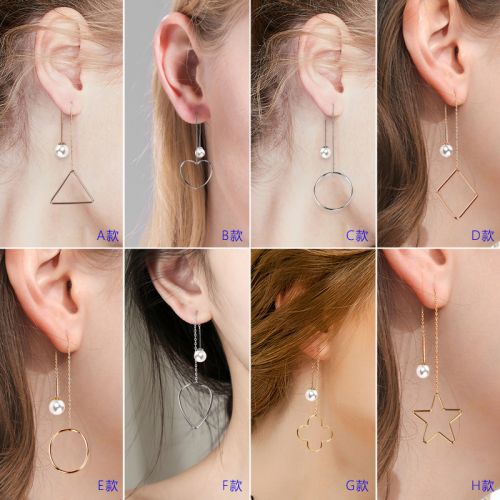 Boucles d'oreilles pendantes Femme - Ref 3098259