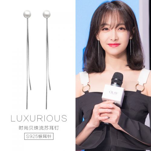 Boucles d'oreilles pendantes Femme Argentée - Ref 3098263
