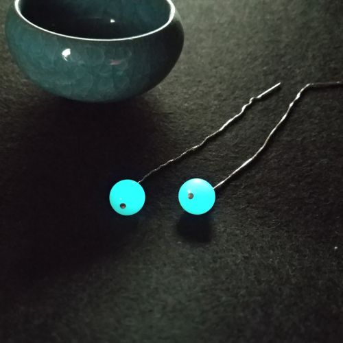 Boucles d'oreilles pendantes Femme ANNEES ET ORNEMENTS Argentée - Ref 3098265