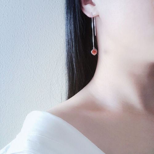 Boucles d'oreilles pendantes Femme Argentée - Ref 3098284