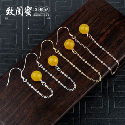 Boucles d'oreilles pendantes Femme Argentée - Ref 3098288