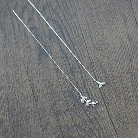 Boucles d'oreilles pendantes Femme Argentée - Ref 3098289