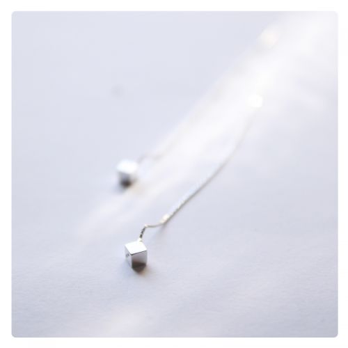 Boucles d'oreilles pendantes Femme Argentée - Ref 3098370