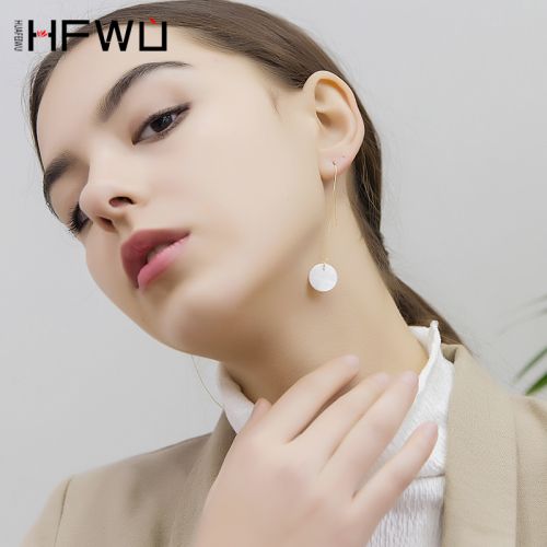 Boucles d'oreilles pendantes Femme en Matiere mixte - Ref 3098372