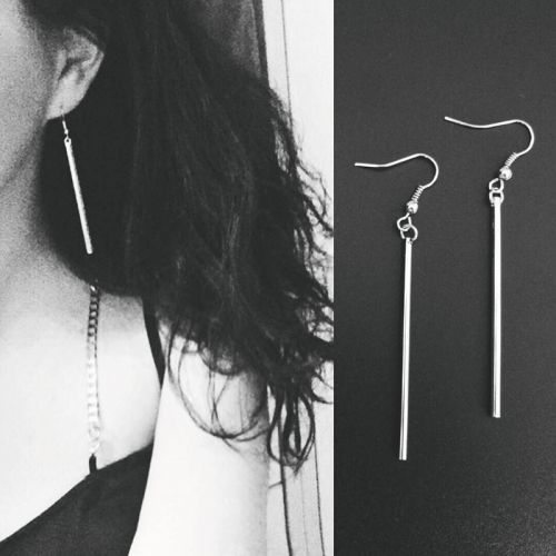 Boucles d'oreilles pendantes Femme en Alliage argent plaque or - Ref 3098381