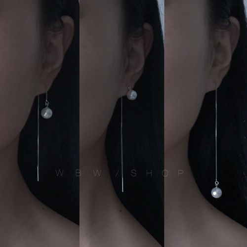 Boucles d'oreilles pendantes Femme Argentée - Ref 3098414