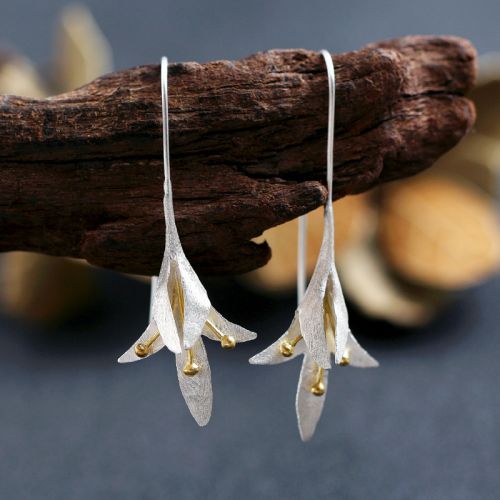 Boucles d'oreilles pendantes Femme Argentée - Ref 3098421