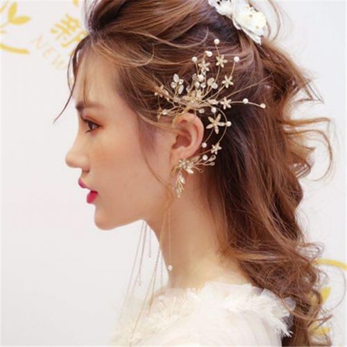 Boucles d'oreilles pendantes Femme en Alliage argent plaque or - Ref 3098435
