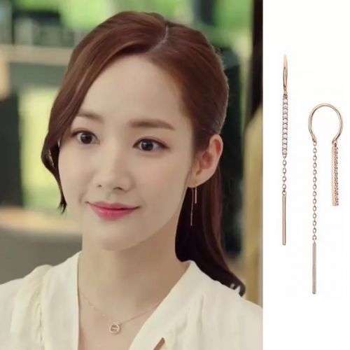 Boucles d'oreilles pendantes Femme Argentée - Ref 3098460