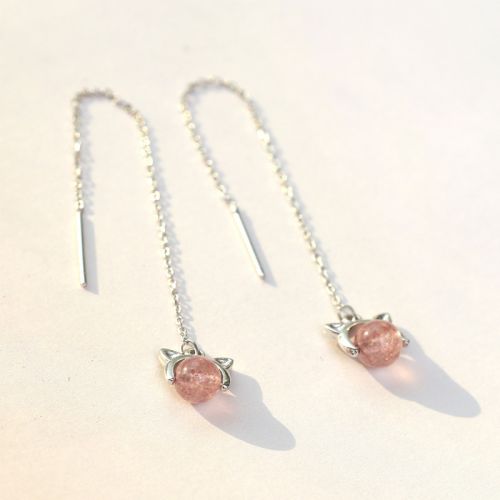 Boucles d'oreilles pendantes Femme Argentée - Ref 3098462