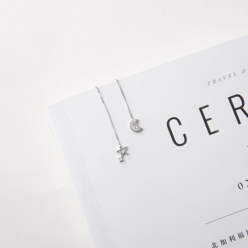 Boucles d'oreilles pendantes Femme Argentée - Ref 3098483