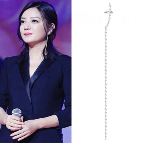 Boucles d'oreilles pendantes Femme Argentée - Ref 3098505