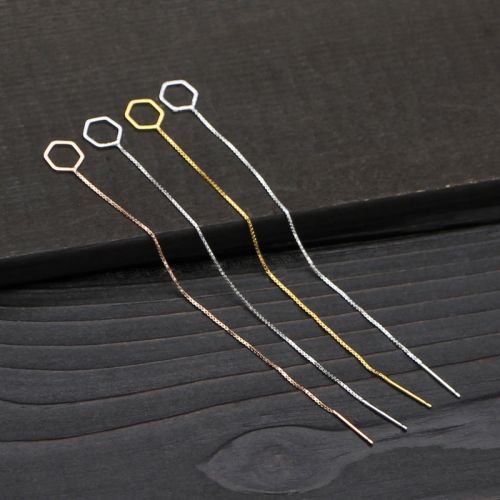 Boucles d'oreilles pendantes Femme Argentée - Ref 3098521