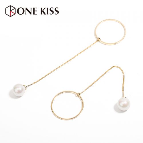 Boucles d'oreilles pendantes Femme ONEKISS en Cuivre Bezhu - Ref 3098533