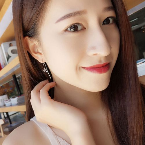 Boucles d'oreilles pendantes Femme Argentée - Ref 3098545