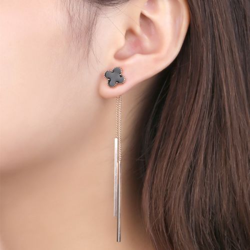 Boucles d'oreilles pendantes Femme Argentée - Ref 3098555