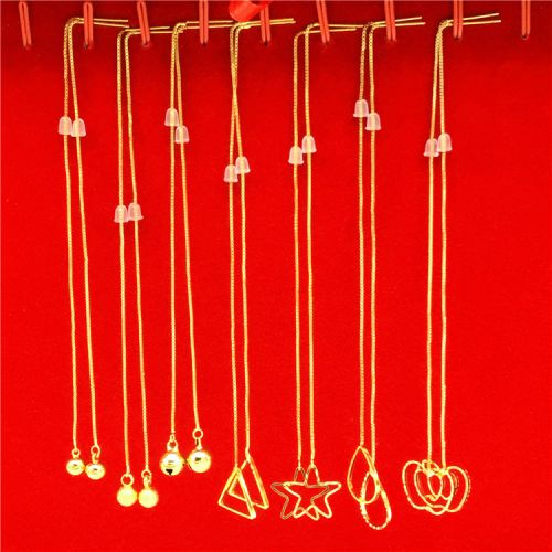 Boucles d'oreilles pendantes Femme en Alliage argent plaque or - Ref 3098566