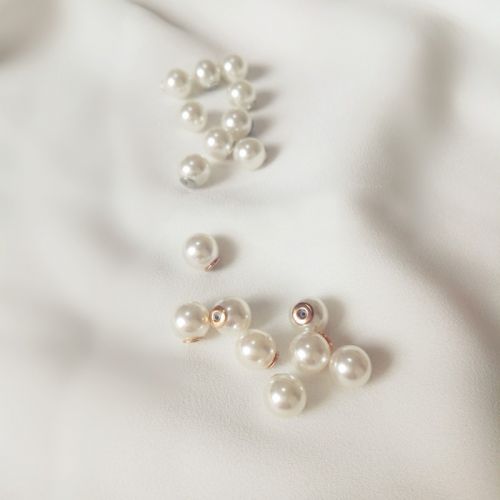 Boucles d'oreilles pendantes Femme 678 ETOILES en Nacre - Ref 3098578