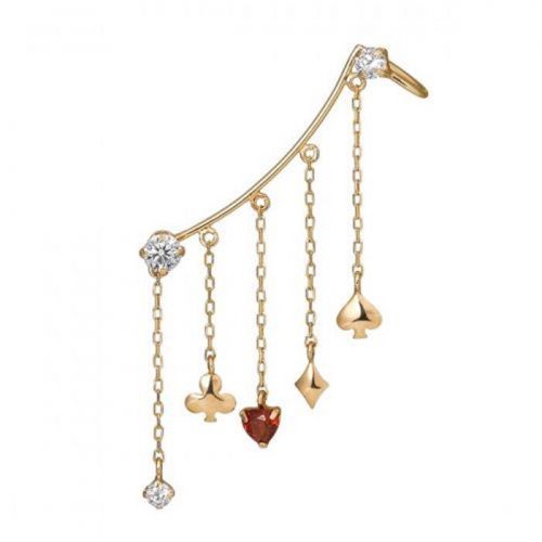 Boucles d'oreilles pendantes Argentée - Ref 3098581