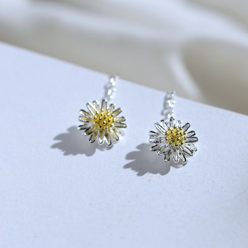 Boucles d'oreilles pendantes Femme Argentée - Ref 3098583