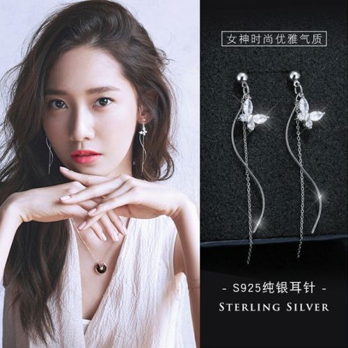 Boucles d'oreilles pendantes Femme Argentée - Ref 3098599