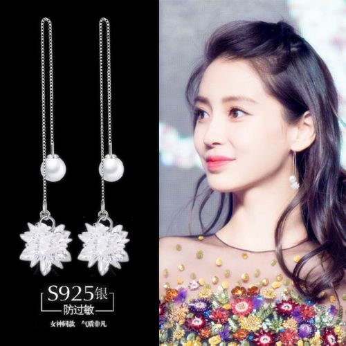 Boucles d'oreilles pendantes Femme INDEPENDANCE Argentée - Ref 3098629