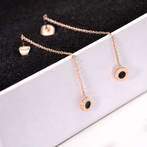Boucles d'oreilles pendantes Femme en Acier au titane - Ref 3098637