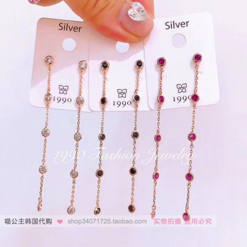 Boucles d'oreilles pendantes Femme Argentée - Ref 3098653