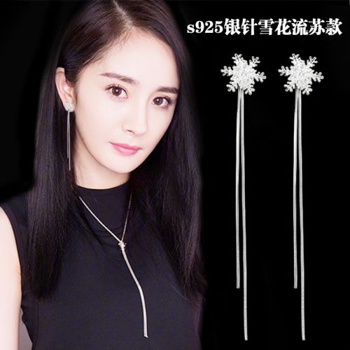 Boucles d'oreilles pendantes Femme Argentée - Ref 3098666